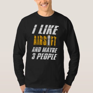 Airsoft Player Team Sport Competition 22 T-shirt