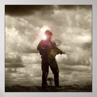Airsoft Portrets: Tank Poster
