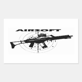 AIRSOFT RECHTHOEKIGE STICKER