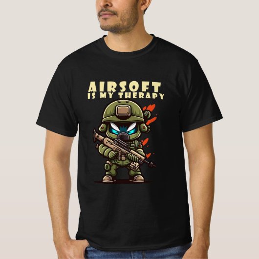 Airsoft Therapy T-shirt (Voorkant)