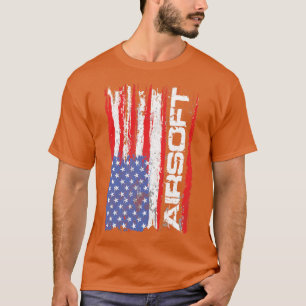 Airsoft USA Flag T-shirt