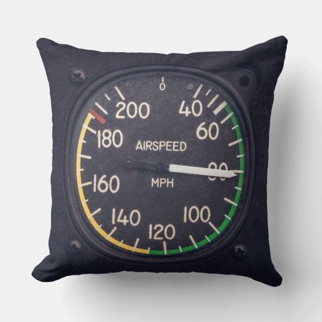 Airspeed Gauge Kussen (Voorkant)