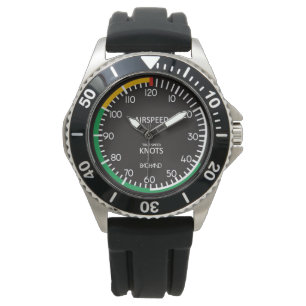 Airspeed Indicator Wristwatch Horloge