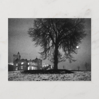 Airthrey Castle in Winter Briefkaart