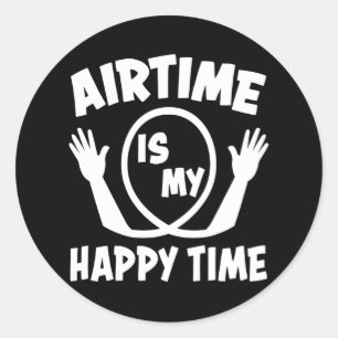 Airtime Roller Onderzetter Amusement Park Themepar Ronde Sticker