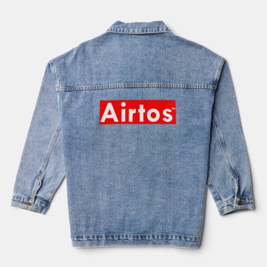 Airtos-jas Denim Jacket (Achterkant)