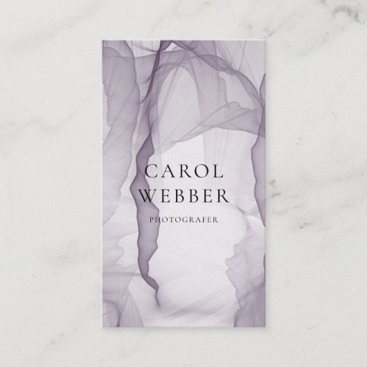 Airy and light visitekaartje (Voorkant)