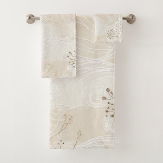 Airy Bohemian Botanical Floral String Art Design (En situation)