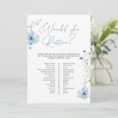 Airy Eucalyptus Greenery Boho Rustic Bridal Shower Kaart (Staand voorkant)