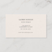 Airy Feuille Carte de visite (Dos)