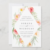 Airy Floral | FAIRE-PART DE MARIAGE (Devant)