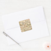 Aisa Vierkante Sticker (Envelop)