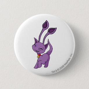 Aisha Paars Ronde Button 5,7 Cm