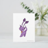 Aisha Purple Briefkaart (Staand voorkant)