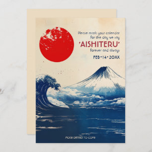 AISHITERU - Japanse harmonie met Fuji Save The Date