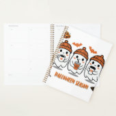 aison Halloween – fantômes café mignons (Devant avec enveloppe)