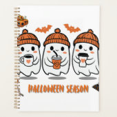 aison Halloween – fantômes café mignons (Devant)