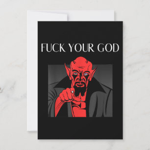 Aist Geit Satan Baphomet Cadeau Kaart