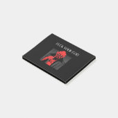 Aist Goat Satan Baphomet GIft Post-it® Notes (Schuin)
