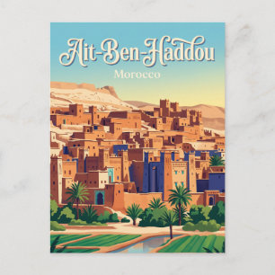 Aït-Ben-Haddou Marokko Briefkaart