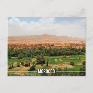 Ait BenHaddou Kasbah, Marokko Briefkaart