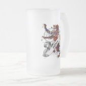 Aitken Tartan Lion Matglas Bierpul (Voorkant rechts)