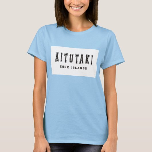Aitutaki Cookeeilanden T-shirt (Voorkant)