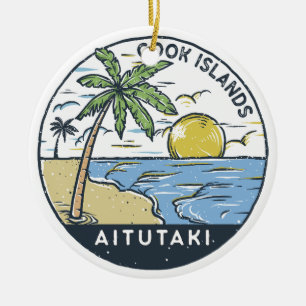 Aitutaki Cookeilanden Keramisch Ornament