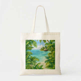 Aitutaki Tropisch Eiland Strandparadijs Tote Bag