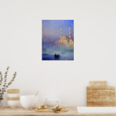 Aivazovsky - Constantinopel Mosque Poster (Keuken)