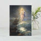 Aivazovsky - Op het water lopen Kaart (Staand voorkant)