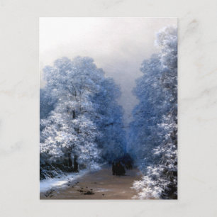 Aivazovsky - Winterlandschap Briefkaart