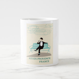 Aix-en-Provence Frankrijk reisposter Extra Grote Beker