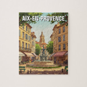 Aix-en-Provence Frankrijk Reizen Legpuzzel