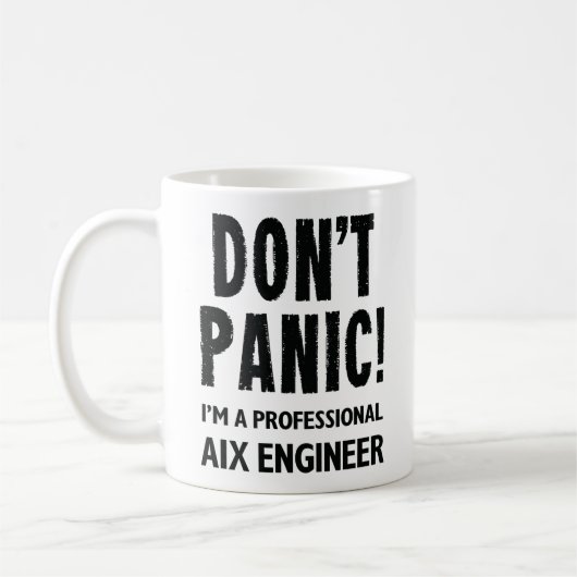 AIX Engineer Koffiemok (Links)