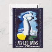 aix-Les-Bains Briefkaart (Voorkant / Achterkant)