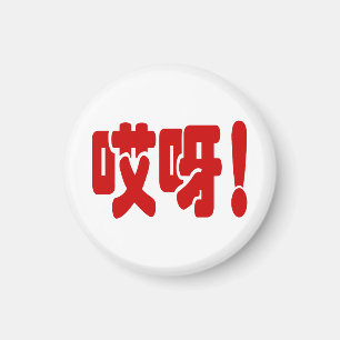 Aiya! 哎呀! OMG! Chinees Hanzi-taal Magneet
