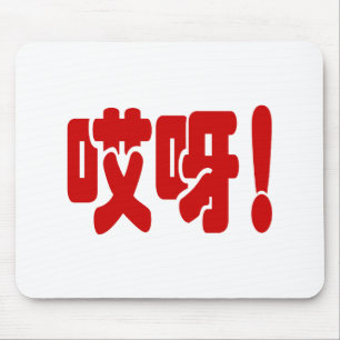 Aiya. 哎 呀! OMG! Chinese Hanzi-taal Muismat