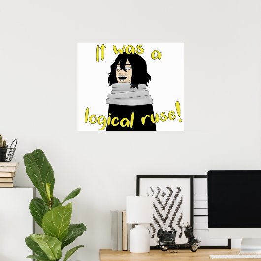 Aizawa Logical Ruse Poster (Thuiskantoor)