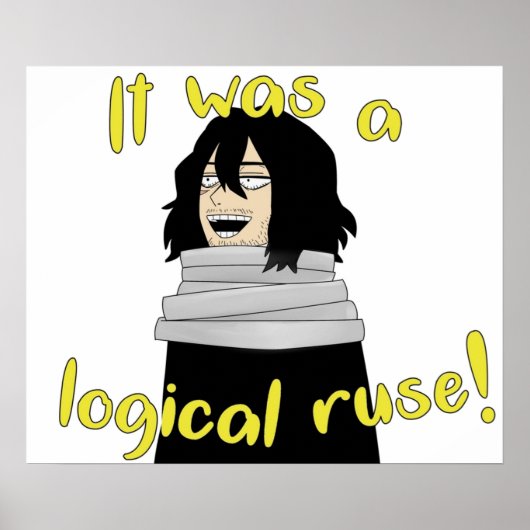 Aizawa Logical Ruse Poster (Voorkant)