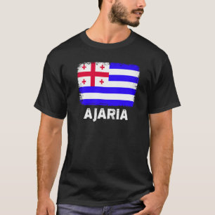 Ajaria Flag Support Adjars People Women Mannen T-shirt