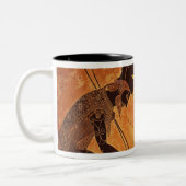 Ajax en Achilles door de Mok Exekias (Links)