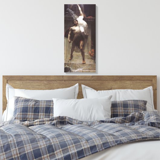 Ajax en Cassandra Canvas Afdruk (Insitu (Slaapkamer))