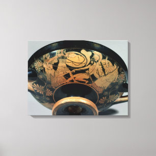 Ajax, opgeëist door Athena Canvas Afdruk