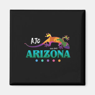 Ajo Arizona Usa Zuidwesten Woestijn Gecko Vakantie Magneet
