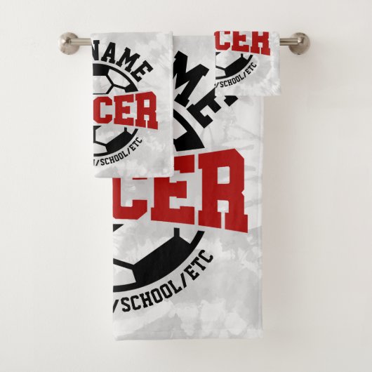 AJOUT PERSONNALISÉ NOM Joueur de football Cravate- (En situation)