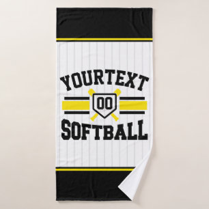 AJOUT PERSONNALISÉ NOM Softball Player Varsity Tea