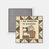 AJOUTÉ À LA QUILTING ! Magnet (Recto/Verso)
