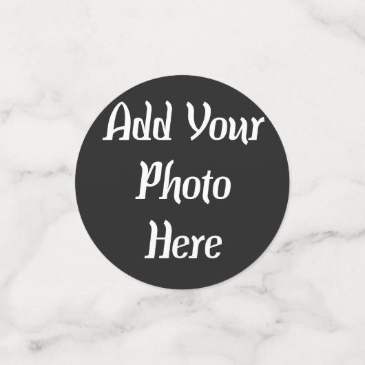 Ajouter 1 Confetti Photo Party (Petit recto)