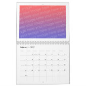 Ajouter des calendriers imprimés personnalisés par (Feb 2027)